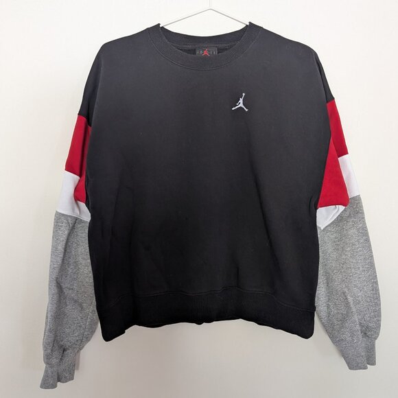 Jordan Brooklyn Fleece Crewneck Sweatshirt Womens Small - Picture 4 of 6